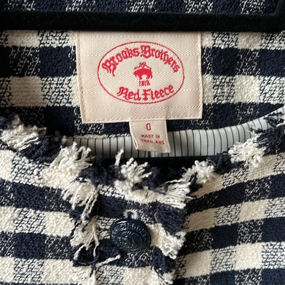 BROOKS BROTHERS women’s cropped jacket size 0 - Picture 2 of 9